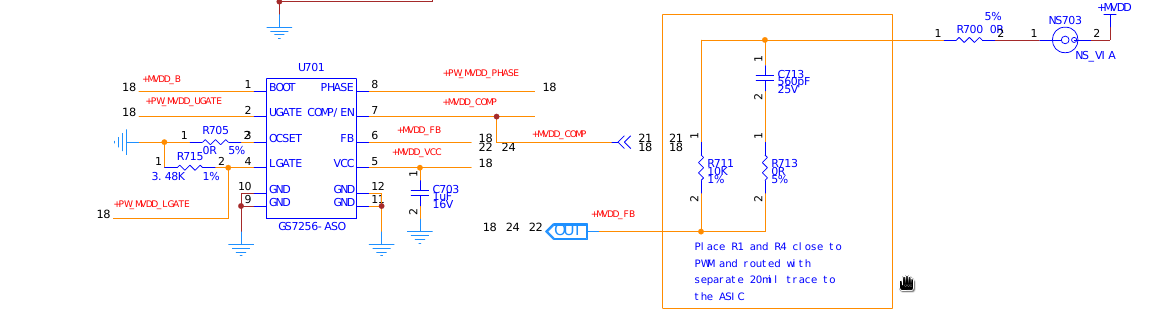 Schematic of GSTekGS7256